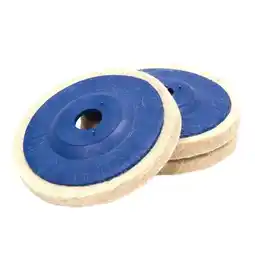 Walmart 3Pcs Wool Buffing Wheel Angel Polishing Disc Pad Cleaning for offer