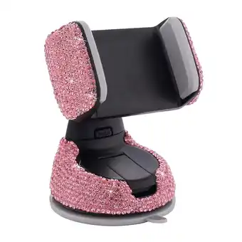 Walmart ITSELFER Bling Car Phone Holder Adjustable Universal Car Accessories Phone Mount for Car offer