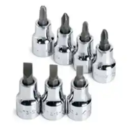 Walmart SK Hand Tool 44472 0.25 in. Drive 0.2 8 in. Slotted Screwdriver Bit Socket offer