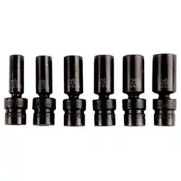 Walmart K-Tool International Flex Deep Impact Socket Set,3/8Dr,6pcs. KTI-32400 offer