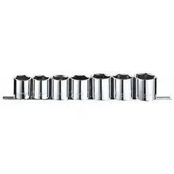 Walmart Westward Socket Set,Chrome,1 3/8in to 1in,6Pt 53PN58 offer