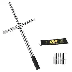 Walmart jiaping Extended Lug Wrench Telescopic Labor Saving Wheel Nut Remover Wheel Wrench offer