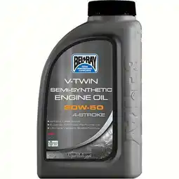 Walmart Bel-Ray 20W50 Semi-Synthetic Motor Oil 1 Quart offer