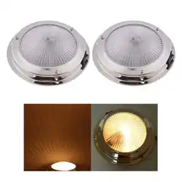 Walmart s 12V LED Ceiling Lamp Ceiling Light for RV Boat Yacht, Round, Waterproof offer