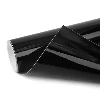 Walmart Unique Bargains Gloss Black Bubble Free Self Adhesive Car Vinyl Film Wrap Sticker Decal 60 x 24 offer