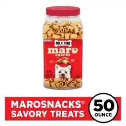 Walmart Milk-Bone MaroSnacks Dog Snacks - Small, 50-Ounce (Packaging May Vary) offer