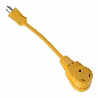 Walmart Superior Electric RVA1501 RV Power Cord Adapter 15 amp Male 5-15P to 30 amp Female TT-30R - RVA1502 offer