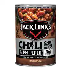 Walmart Jack Link's Peppered Chili with Beans, 15 ounce offer