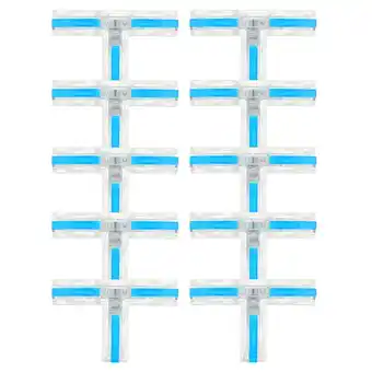 Walmart 10 Pcs Quick Terminal T-type Connector Terminal 2 Way Wire Connectors Insulated Terminal offer