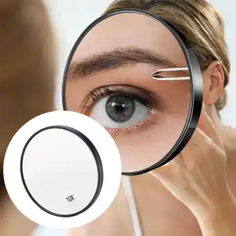 Walmart Lizheee Star Face Travel Makeup Magnifying Glass 10x 20x 30x Magnifying Glass Convenient Suction Cup offer