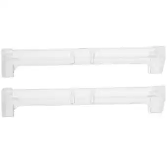 Walmart 2pcs Valance Corner Hidden Blinds Corner Bracket Clear Valance Corner Bracket offer