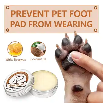 Walmart YOLOKE Natural Dog Paw Balm - Soothes, Repairs, and Moisturizes Dry Paws - 60g offer