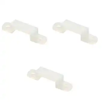 Walmart 150 Pcs Strip Lights Bar Mounting Bracket Fixing Clips for LED Strips Attachment offer