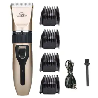 Walmart yelldesk Deals Dog Shaver Clippers Low Noise Rechargeable Quiet Hair Clippers offer