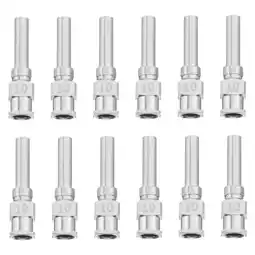 Walmart 36 Pcs Stainless Steel Needle Dispenser Needle Stainless Steel Needle Ink Stainless Steel Tip offer