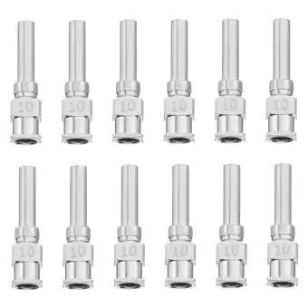 Walmart 36 Pcs Stainless Steel Needle Dispenser Needle Stainless Steel Needle Ink Stainless Steel Tip offer