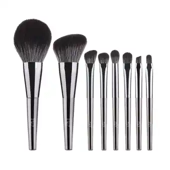 Walmart yelldesk Deals 8 Makeup Brushes Beauty Tool Brush Portable Makeup Makeup Brush Set offer