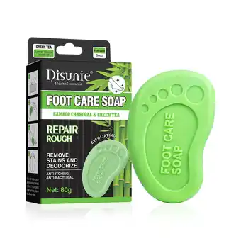 Walmart yelldesk Deals Foot Care Exfoliating Soap,Men And Women Can, Clean Foot Soap 80g offer