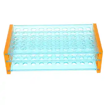 Walmart Test Tube Holder Sampling Tube Rack Testing Tube Organizer Laboratory Test Tube Rack(50 Holes) offer