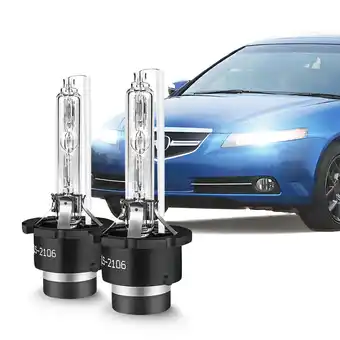 Walmart D2S Xenon Headlight Bulbs - For Aucra TL 2004-2008(Hi-Lo Beam) 2009-2014(Low Beam) HID Bulbs 2pcs offer