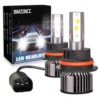 Walmart BMZONCC For Ford F-250 F-350 Super Duty 1999-2004 6000K 2pc 9007 LED Headlight Bulbs Kit offer