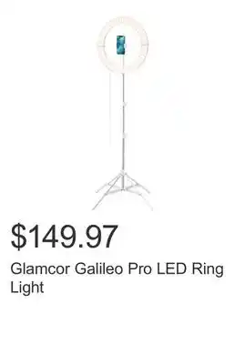 Costco Glamcor Galileo Pro LED Ring Light offer