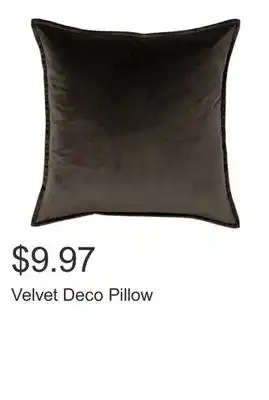 Costco Velvet Deco Pillow offer