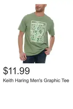 Costco Keith Haring Men's Graphic Tee offer