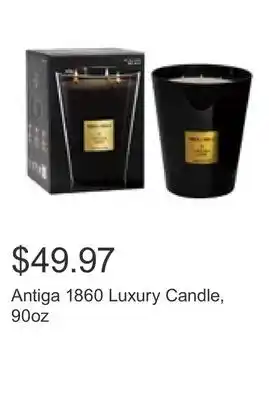 Costco Antiga 1860 Luxury Candle, 90oz offer