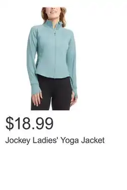 Costco Jockey Ladies' Yoga Jacket offer