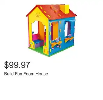 Costco Build Fun Foam House offer