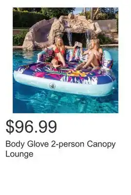 Costco Body Glove 2-person Canopy Lounge offer