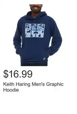 Costco Keith Haring Men's Graphic Hoodie offer