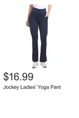 Costco Jockey Ladies' Yoga Pant offer