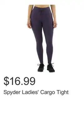 Costco Spyder Ladies' Cargo Tight offer