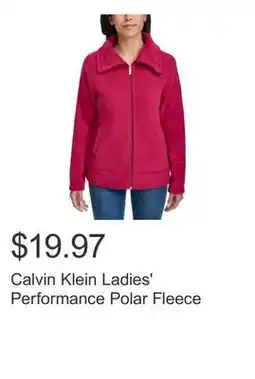 Costco Calvin Klein Ladies' Performance Polar Fleece offer