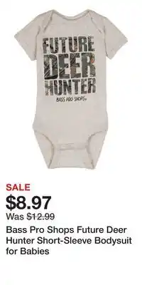 Cabela's Bass Pro Shops Future Deer Hunter Short-Sleeve Bodysuit for Babies offer