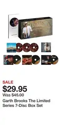 Cabela's Garth Brooks The Limited Series 7-Disc Box Set offer