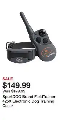 Cabela's SportDOG Brand FieldTrainer 425X Electronic Dog Training Collar offer