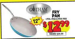 Ollie's GOTHAM STEEL FRY PAN offer