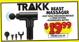 Ollie's TRAKK BEAST MASSAGER offer