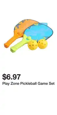 Big Lots Play Zone Pickleball Game Set offer