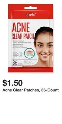 Big Lots Acne Clear Patches, 36-Count offer