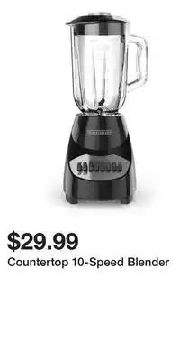 Big Lots Countertop 10-Speed Blender offer