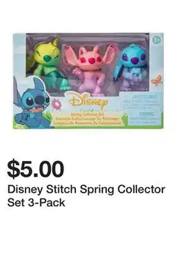 Five Below Disney Stitch Spring Collector Set 3-Pack offer