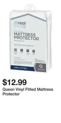 Big Lots Queen Vinyl Fitted Mattress Protector offer