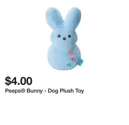 Five Below Peeps Bunny - Dog Plush Toy offer