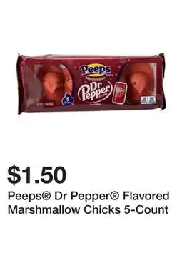 Five Below Peeps Dr Pepper Flavored Marshmallow Chicks 5-Count offer