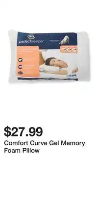 Big Lots Comfort Curve Gel Memory Foam Pillow offer