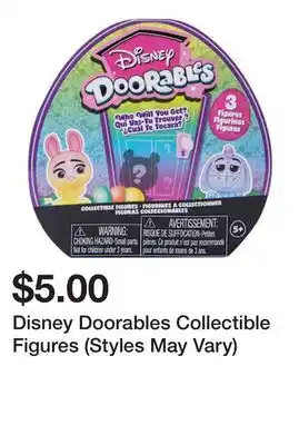 Five Below Disney Doorables Collectible Figures (Styles May Vary) offer